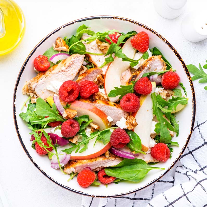 Sycamore Ridge chicken salad with fruit