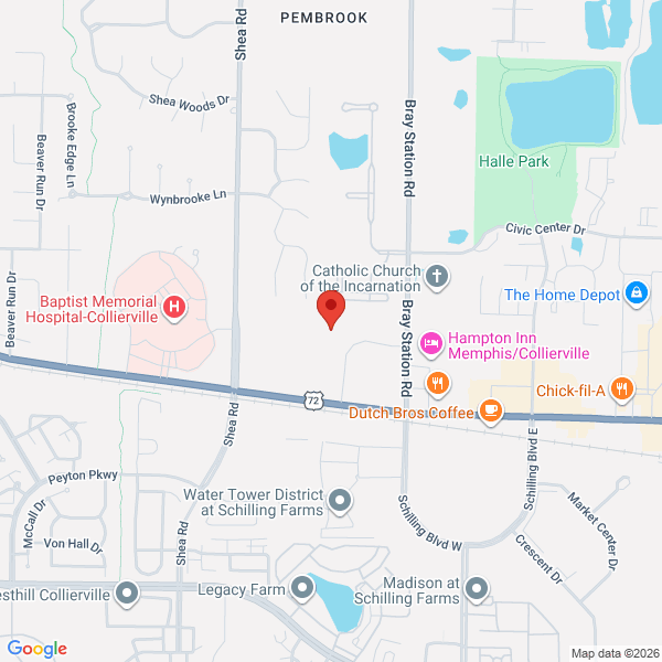 Sycamore Ridge map